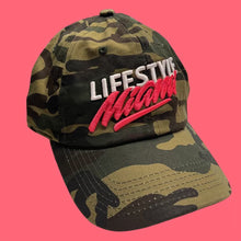 Load image into Gallery viewer, Lifestyle Miami Camo Hat

